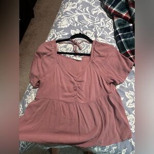 Dusty Rose Top
